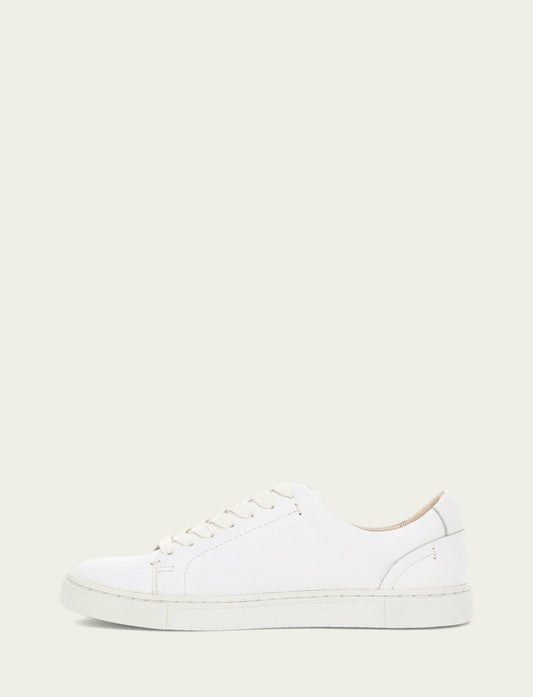 Women's White Ivy Low Lace Sneakers