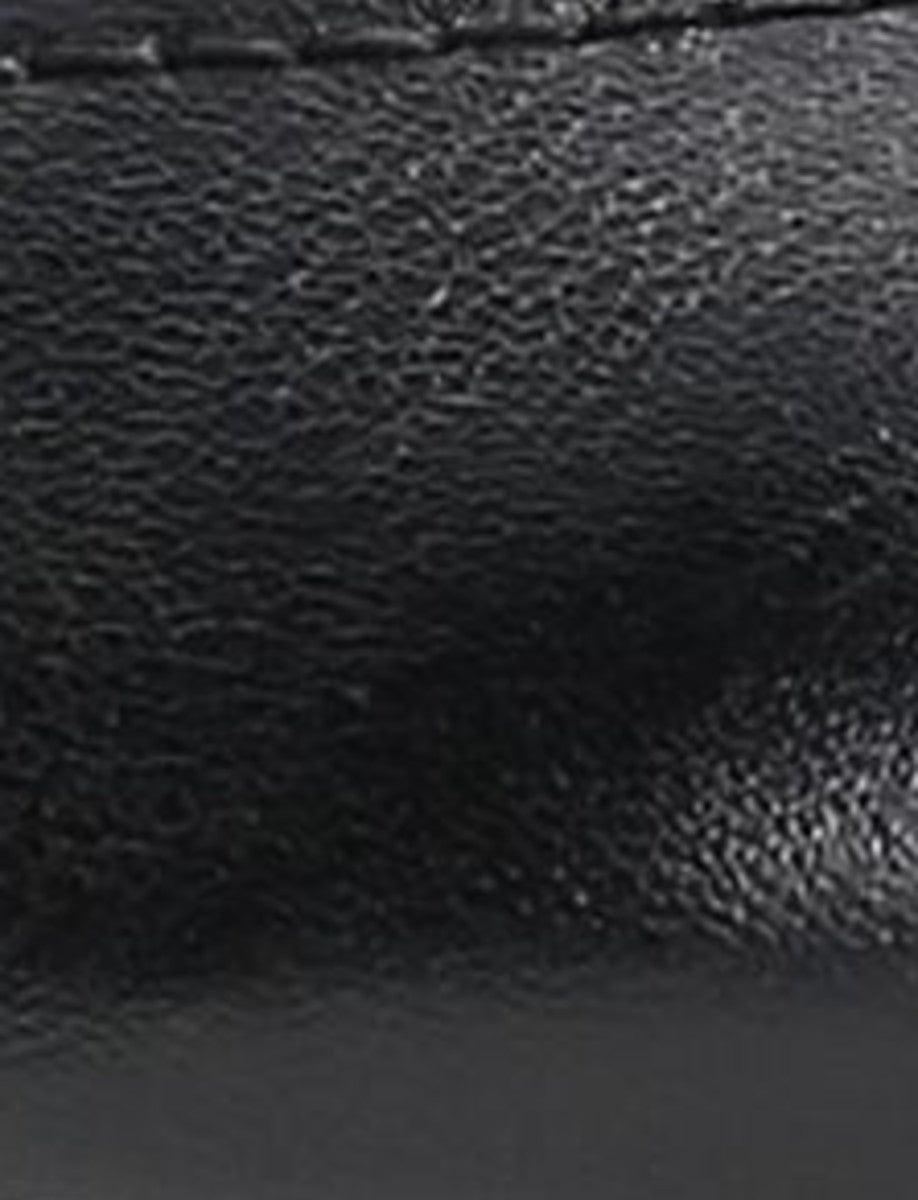 Women’s Black Heather Buckle Mary Jane Flats