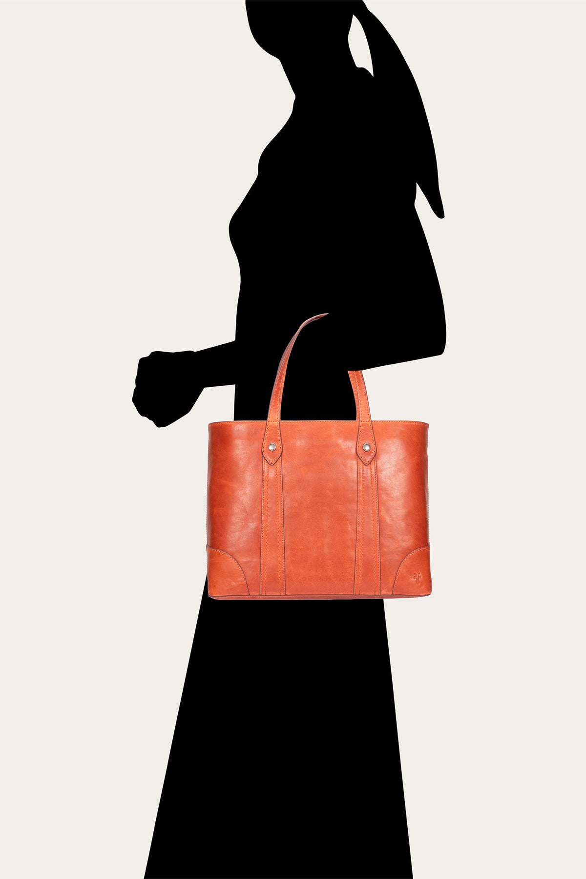Women's Persimmon Melissa Leather Shopper