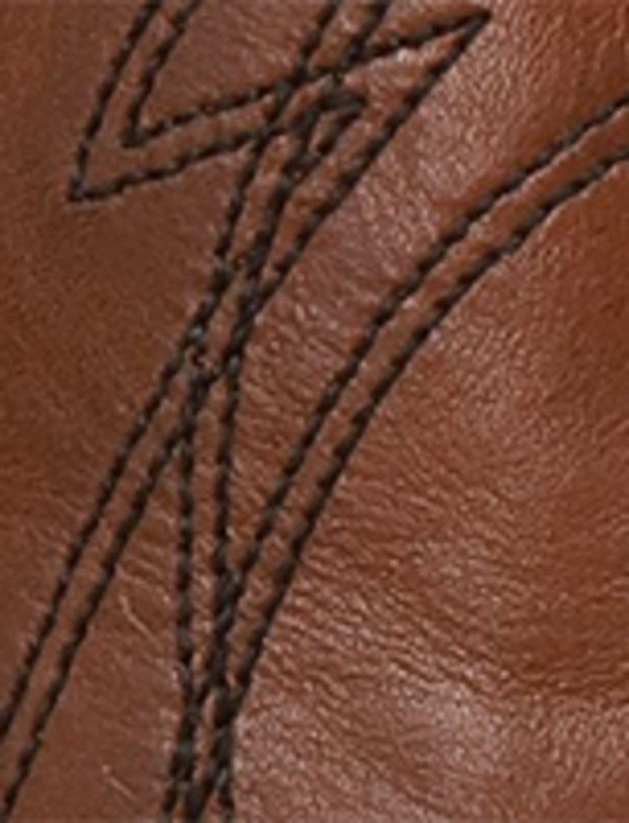 Men's Caramel Nash Deco Stitch Pull On Boots