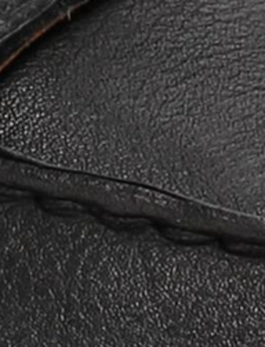 Men’s Black Beau Penny Leather Sneakers