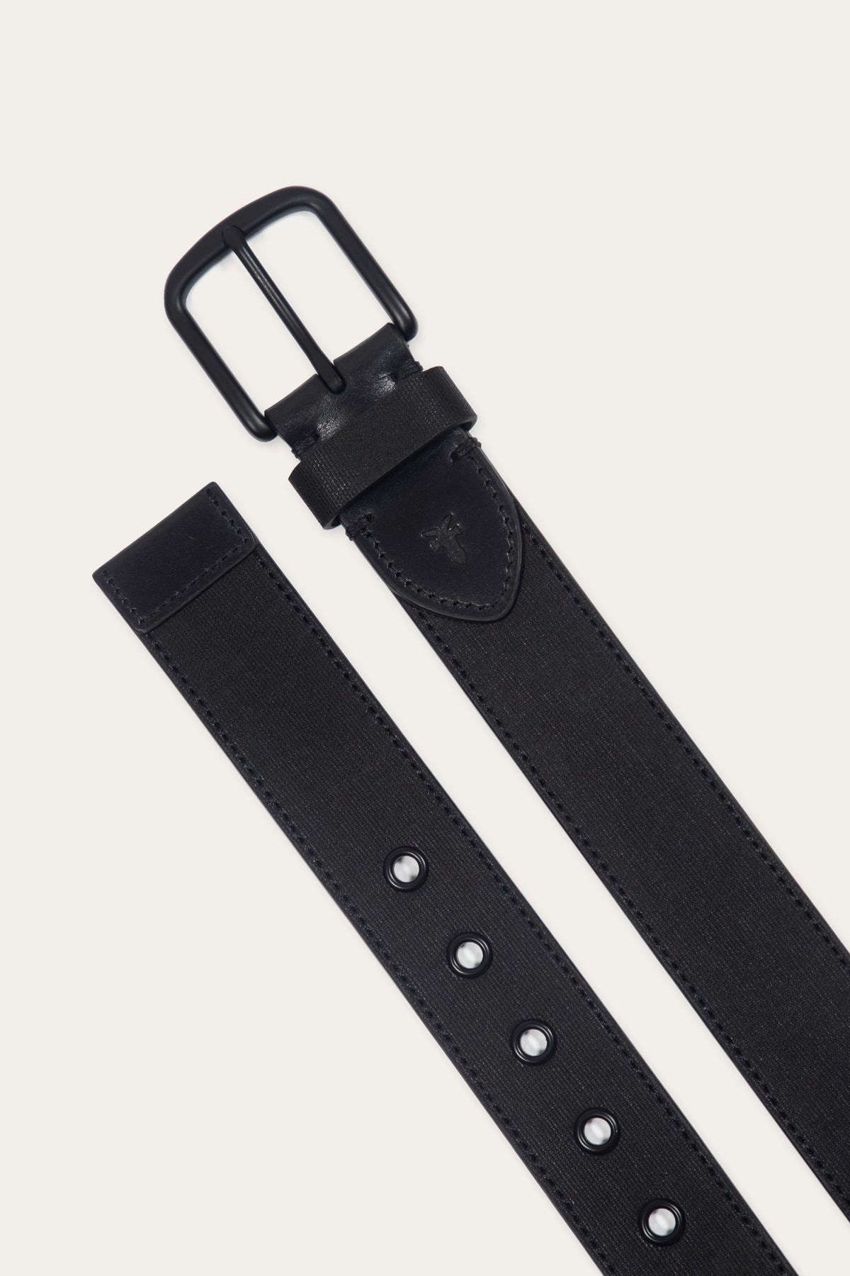 Men’s Black 38mm Coated Canvas Belt