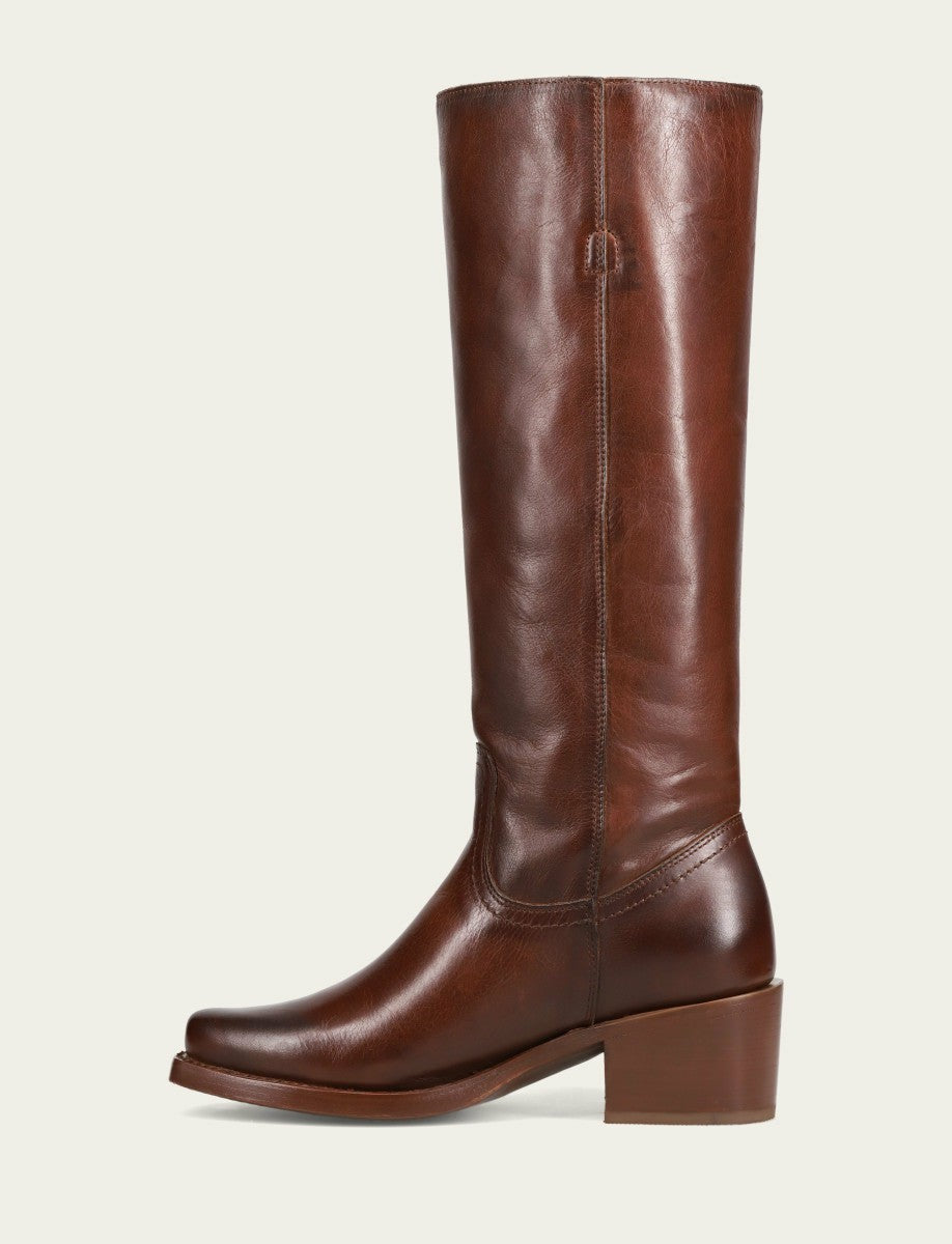 Women's Brown Mustang 15L Tall Boot
