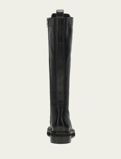 Women's Black Phoebe Lace Up Tall Boot