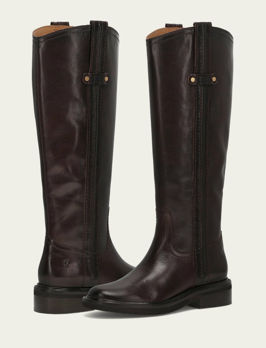 Women's Chocolate Phoebe Pull On Knee-High Boot
