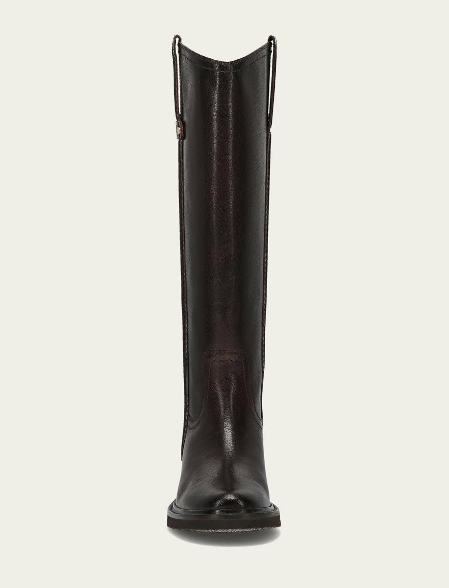 Women's Chocolate Phoebe Pull On Knee-High Boot