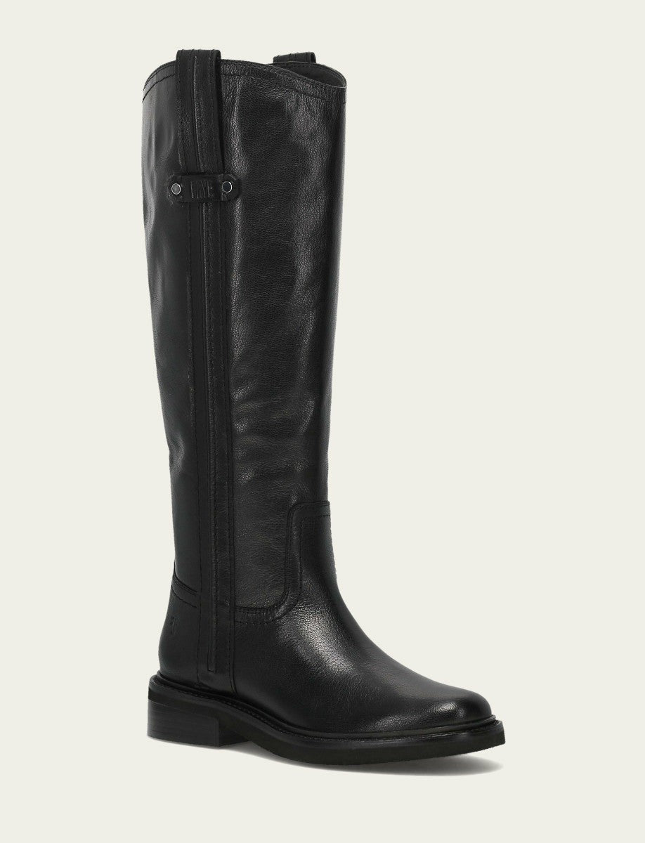 Women's Black Phoebe Pull On Knee-High Boot