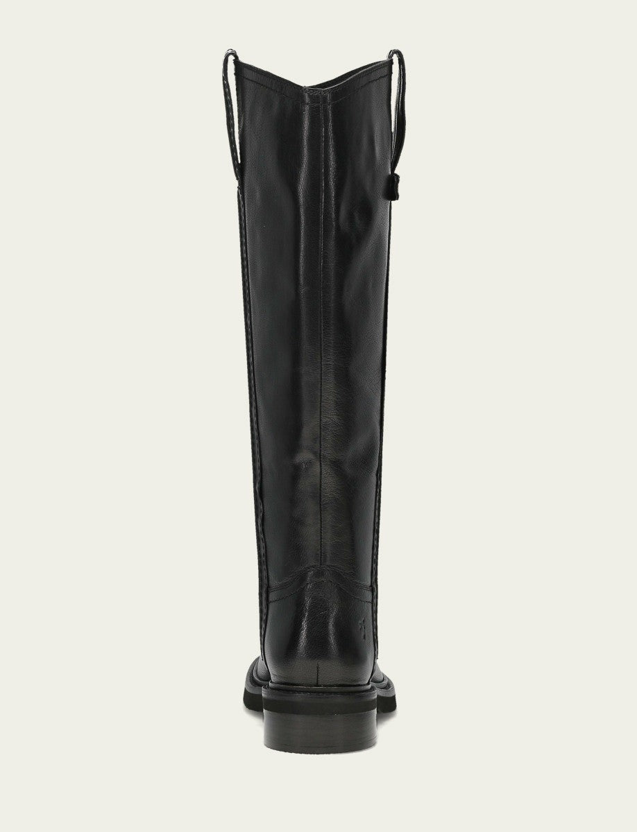 Women's Black Phoebe Pull On Knee-High Boot