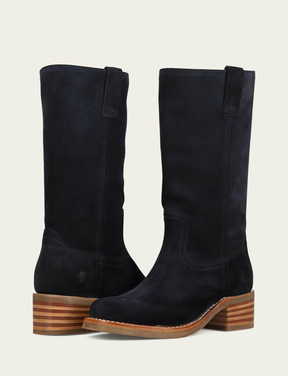Women's Navy Campus 12R Mid-Calf Boot