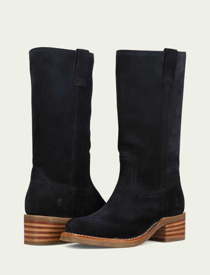 Women's Navy Campus 12R Mid-Calf Boot