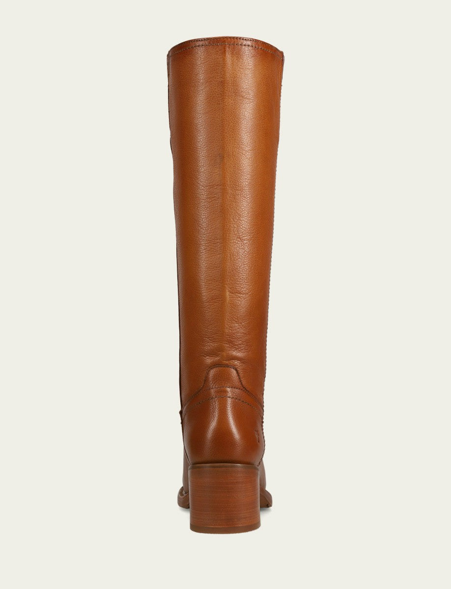 Women's Tan Andy Pull On Tall Riding Boot