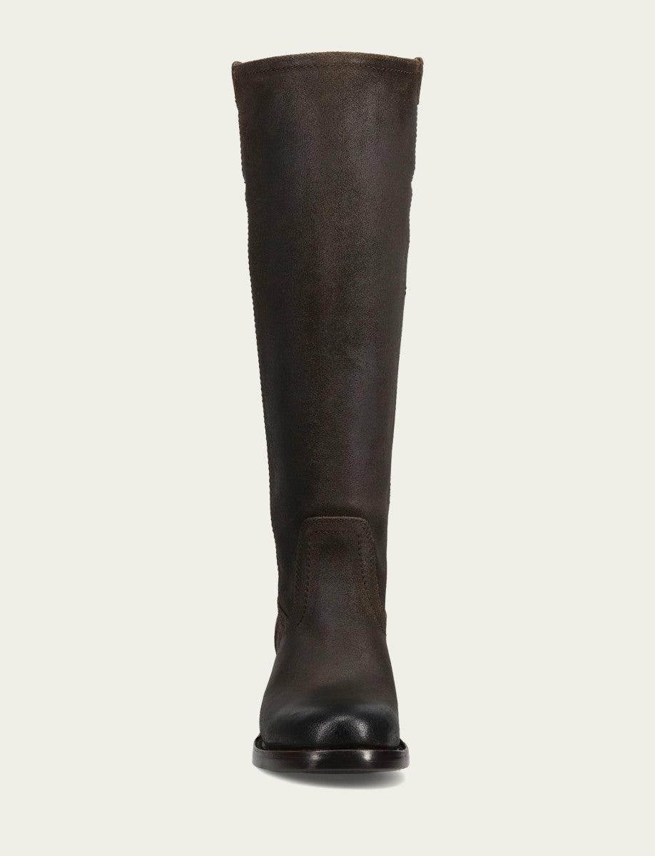 Women's Chocolate Andy Pull On Tall Riding Boot