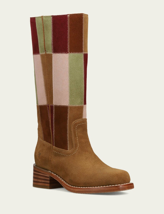 Women's Rose Multi Campus 14L Patchwork Tall Boot