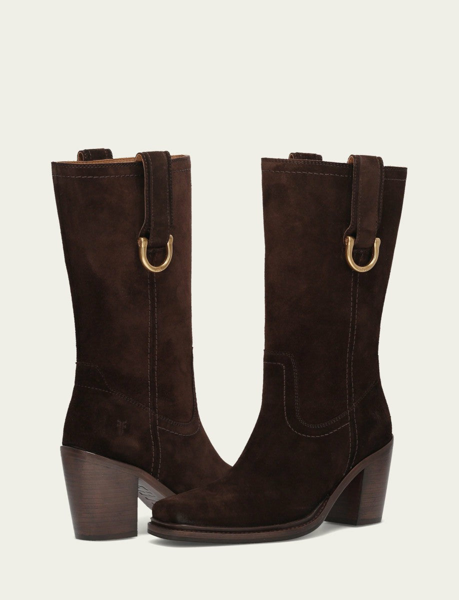 Women's Chocolate Sedona Mid D-Ring Boot