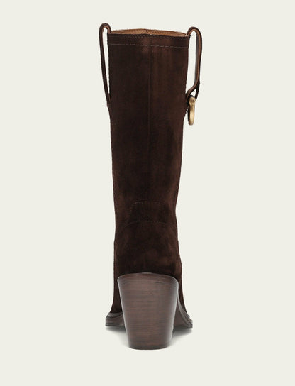 Women's Chocolate Sedona Mid D-Ring Boot