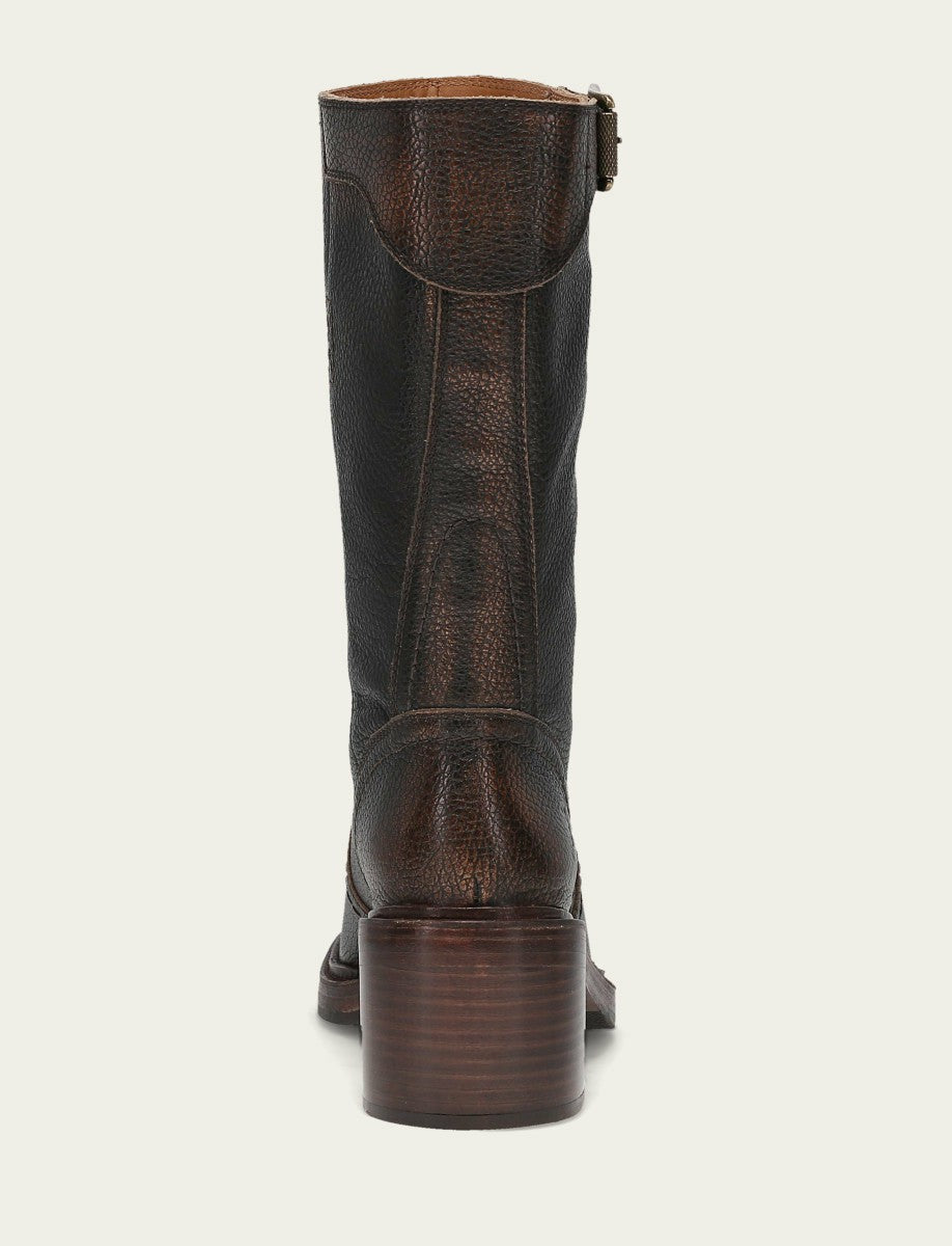 Women's Brown Kate Moto Mid Boot