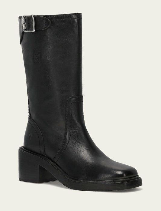 Women's Black Kate Moto Mid Boot