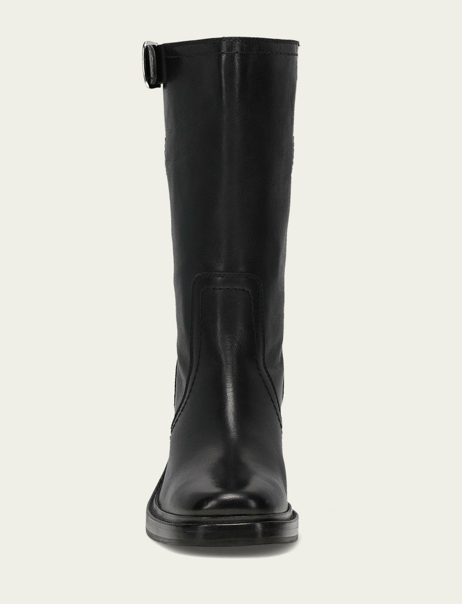 Women's Black Kate Moto Mid Boot
