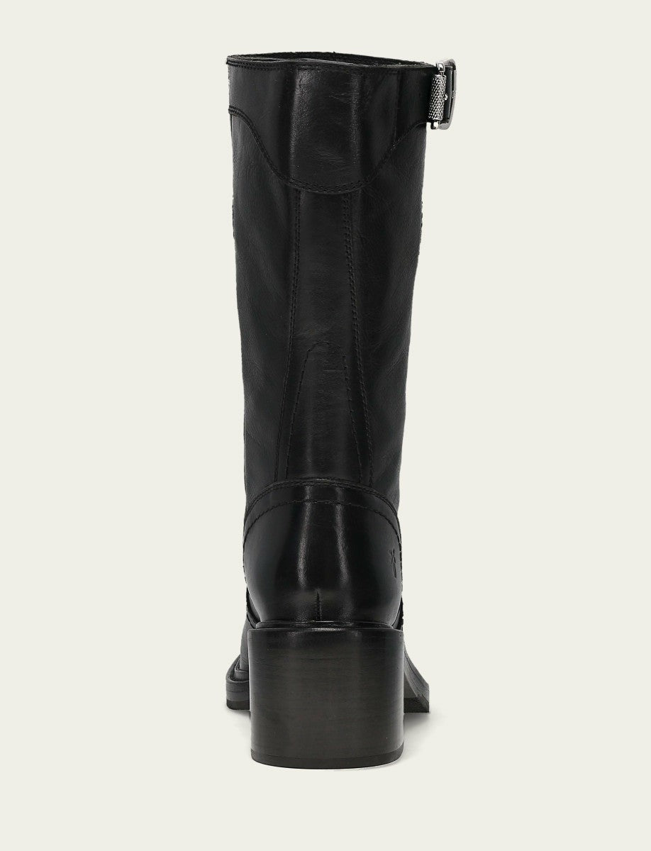 Women's Black Kate Moto Mid Boot