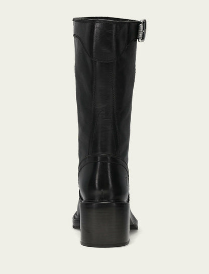 Women's Black Kate Moto Mid Boot