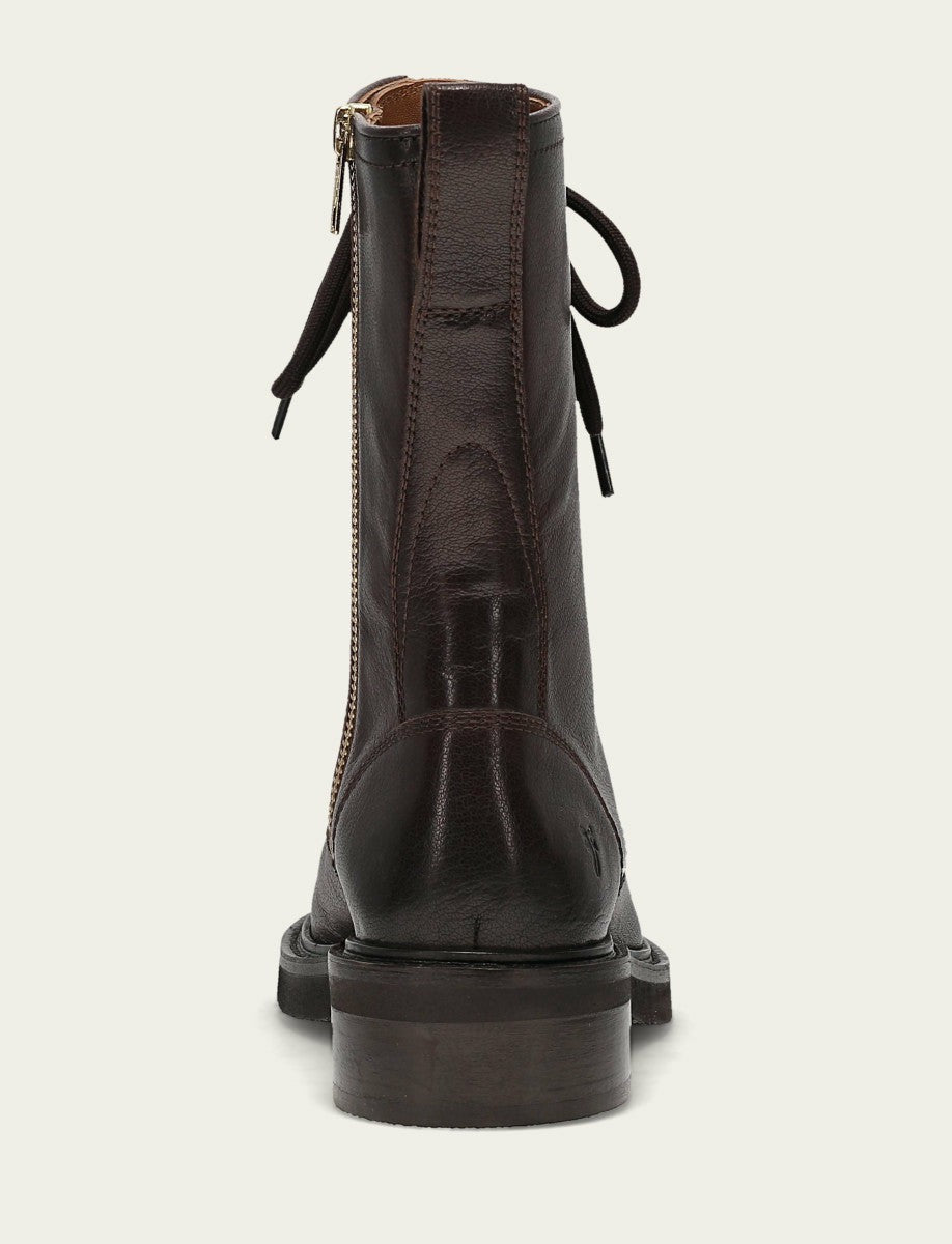 Women's Chocolate Phoebe Combat Boot