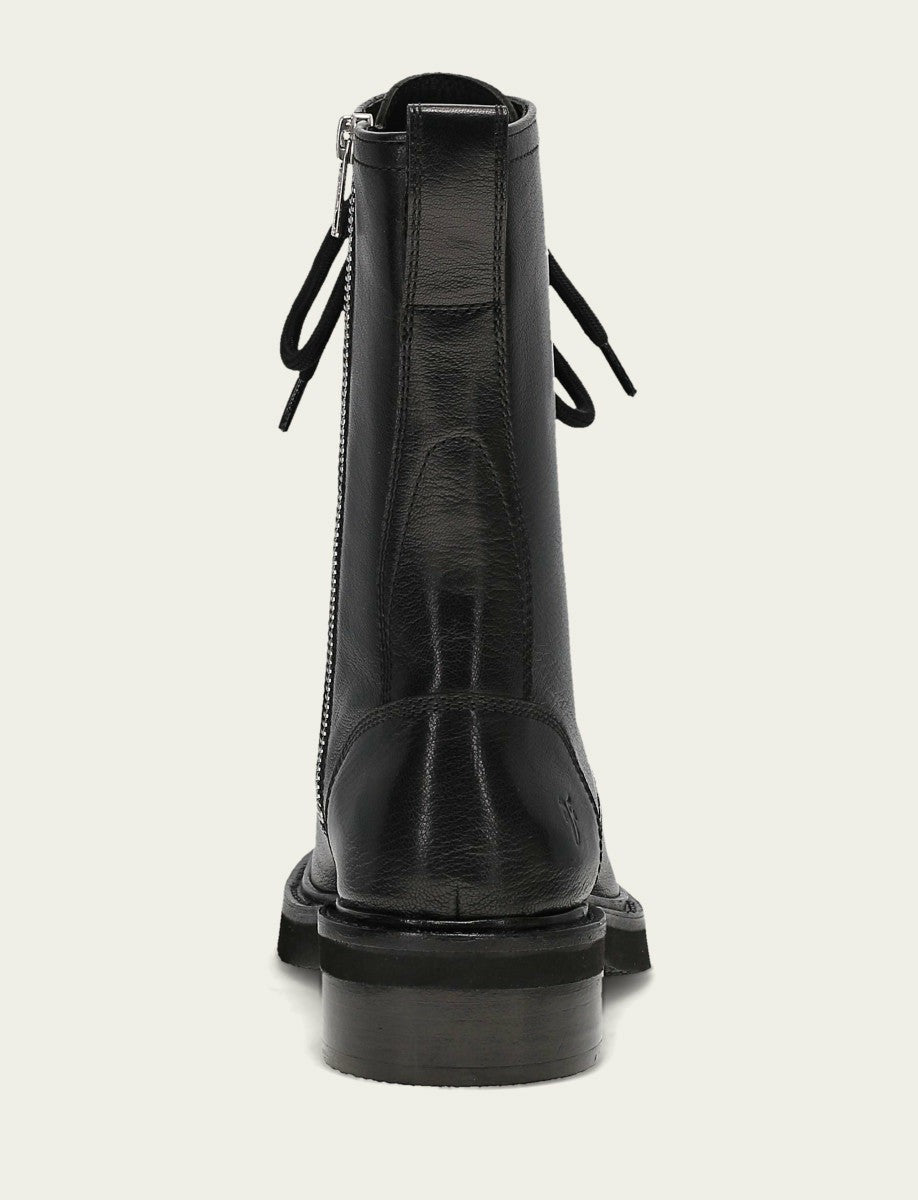 Women's Black Phoebe Combat Boot