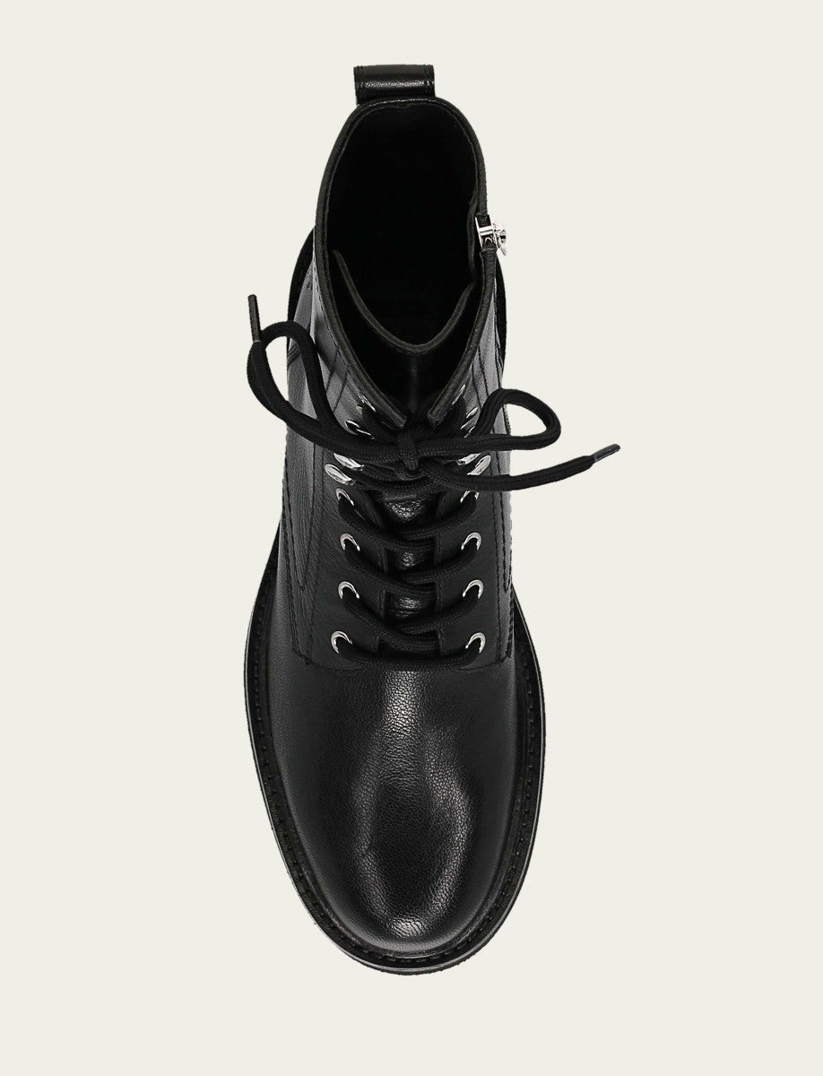 Women's Black Phoebe Combat Boot