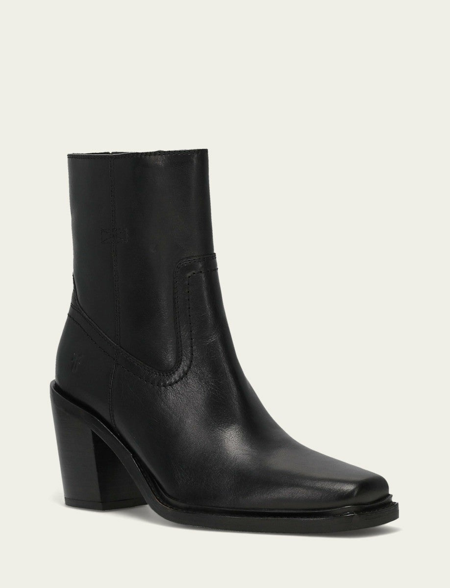 Women's Black Sedona Short Inside Zip Bootie