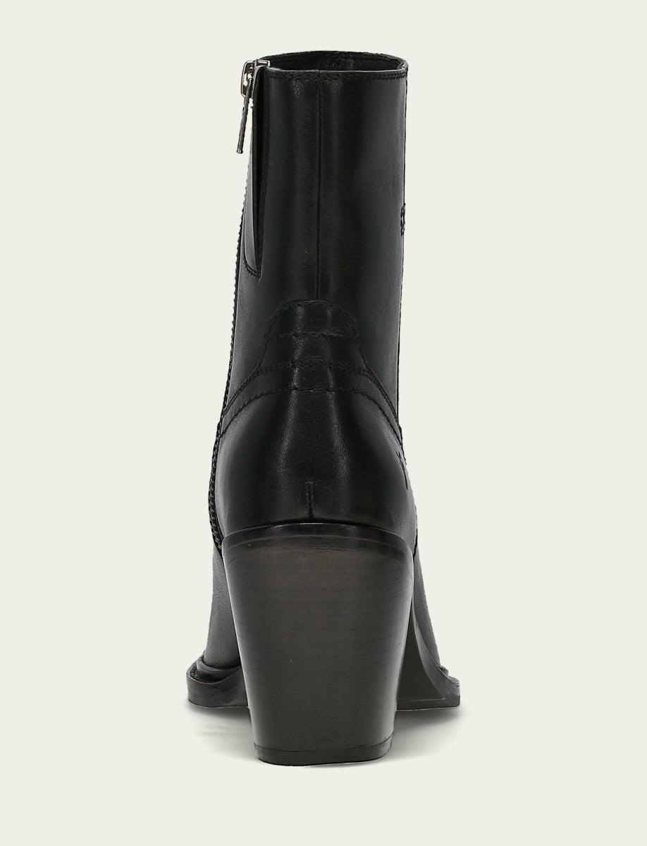 Women's Black Sedona Short Inside Zip Bootie