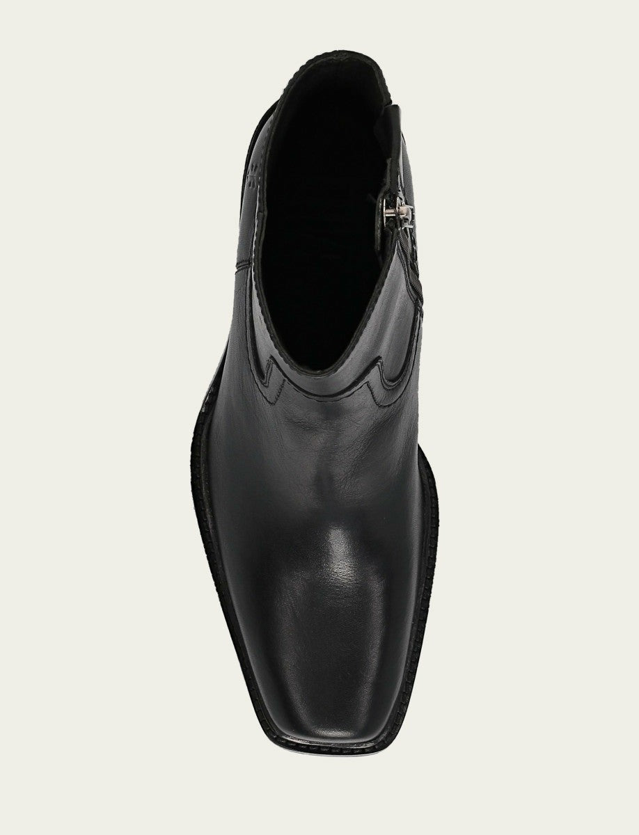 Women's Black Sedona Short Inside Zip Bootie