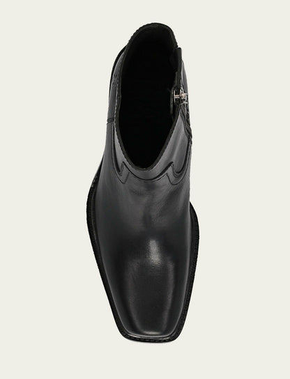 Women's Black Sedona Short Inside Zip Bootie