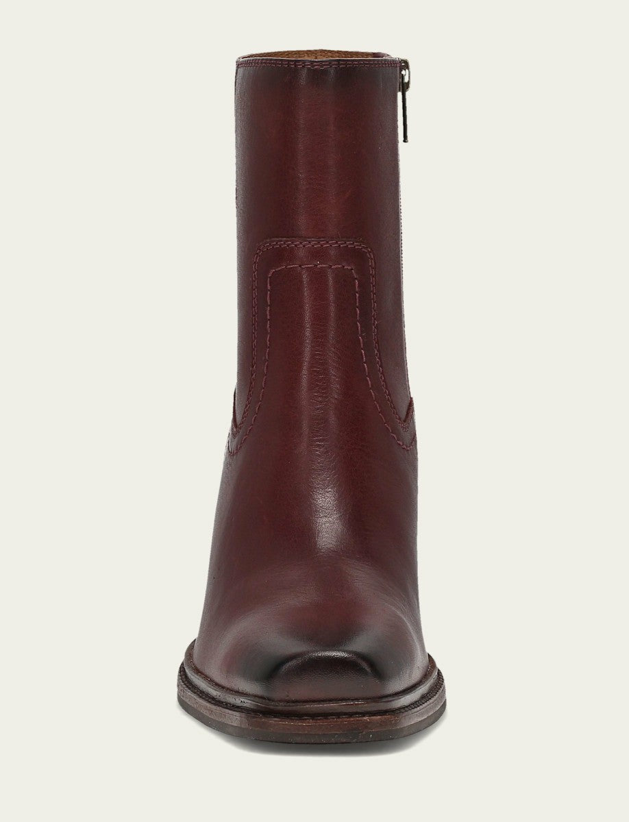Women's Bordeaux Sedona Short Inside Zip Bootie