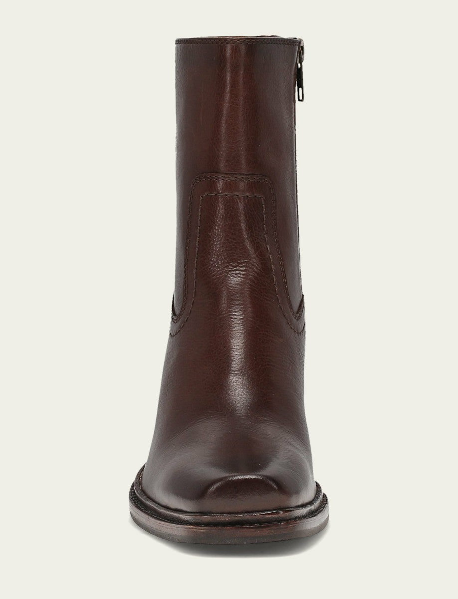 Women's Espresso Sedona Short Inside Zip Bootie