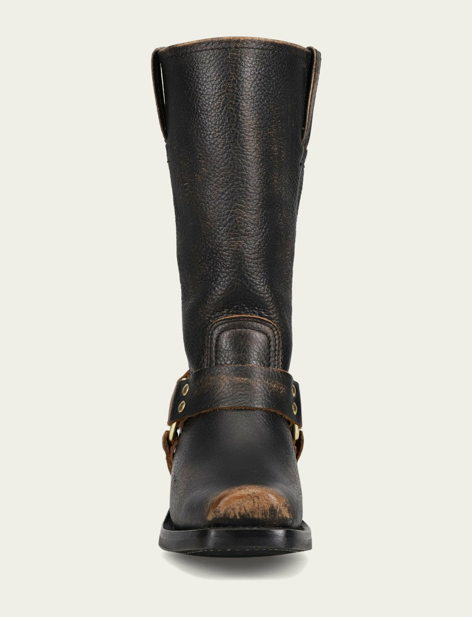 Women’s Black/Tan Harness 12R Boots
