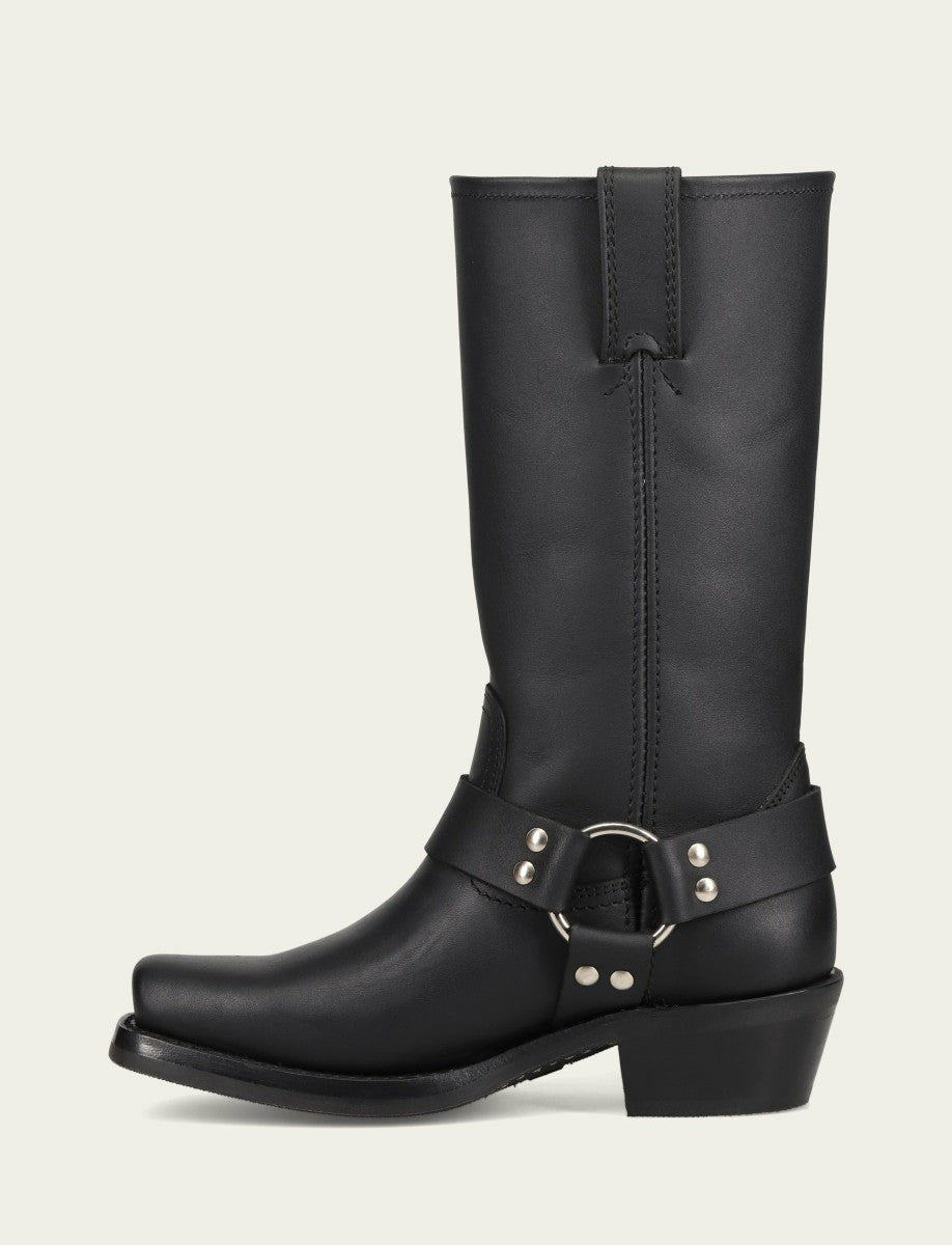 Women's Black Harness 12R Boots