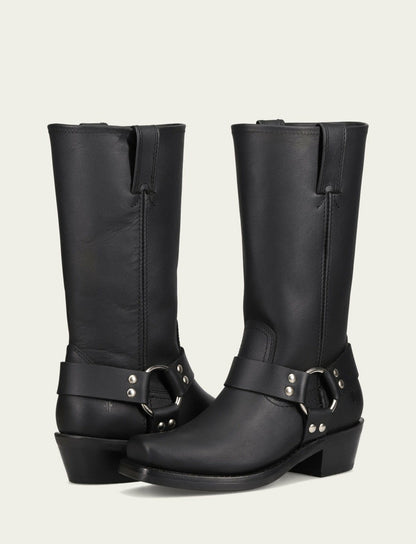 Women's Black Harness 12R Boots