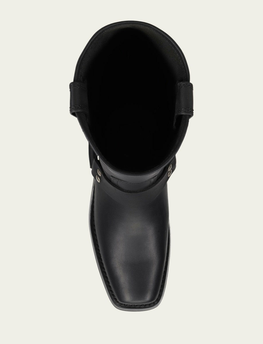 Women's Black Harness 12R Boots