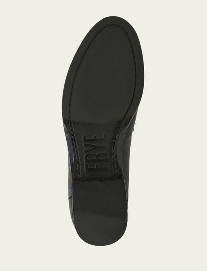 Women's Black Faith Leather Loafers