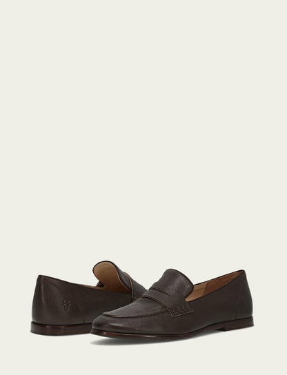 Women's Dark Brown Faith Leather Loafer