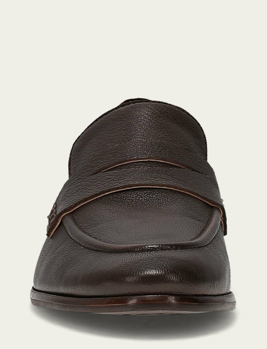 Women's Dark Brown Faith Leather Loafer