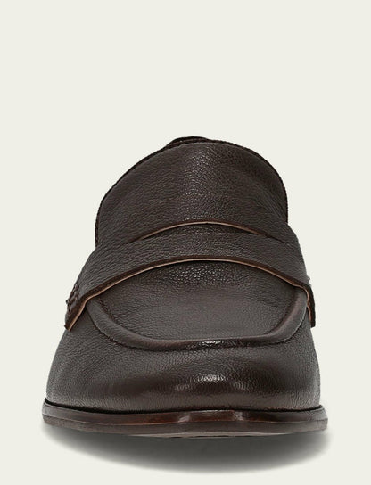 Women's Dark Brown Faith Leather Loafer