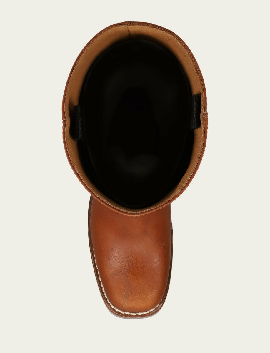 Women's Saddle Campus 14L Wide Calf Boots