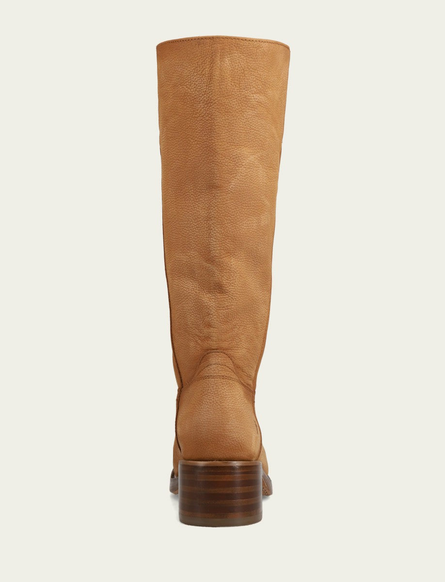 Women's Light Brown Campus 14L Wide Calf Boots