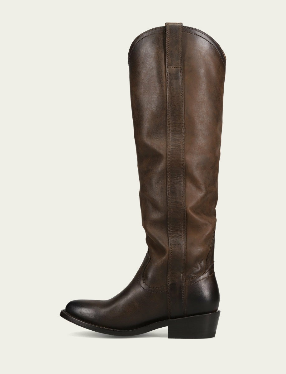 Women's Brown Billy Softy Tall Western Boot
