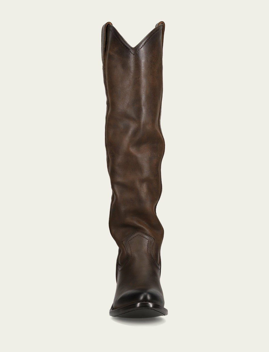 Women's Brown Billy Softy Tall Western Boot