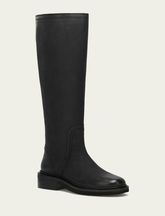 Women's Black Phoebe Tall Back Zip Boot
