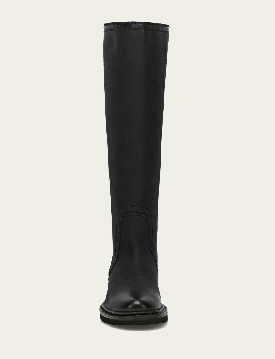 Women's Black Phoebe Tall Back Zip Boot
