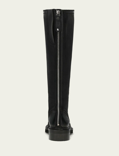 Women's Black Phoebe Tall Back Zip Boot