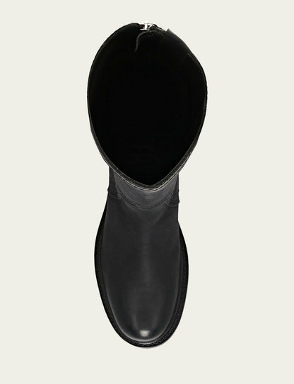 Women's Black Phoebe Tall Back Zip Boot