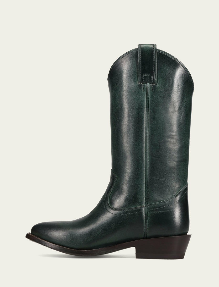 Women's Teal Billy Pull On Western Boot